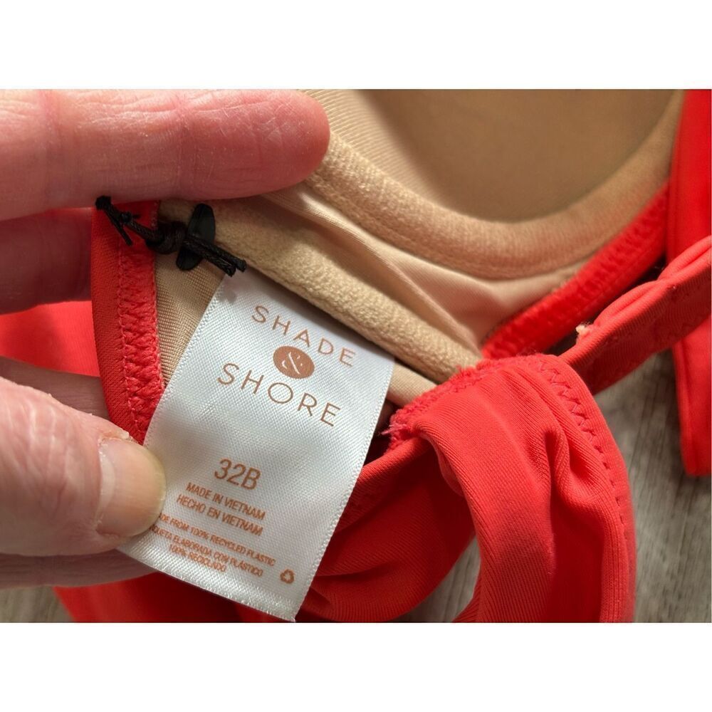 Target Shade & Shore two-piece bikini swimsuit size M 32B - Picture 11 of 12